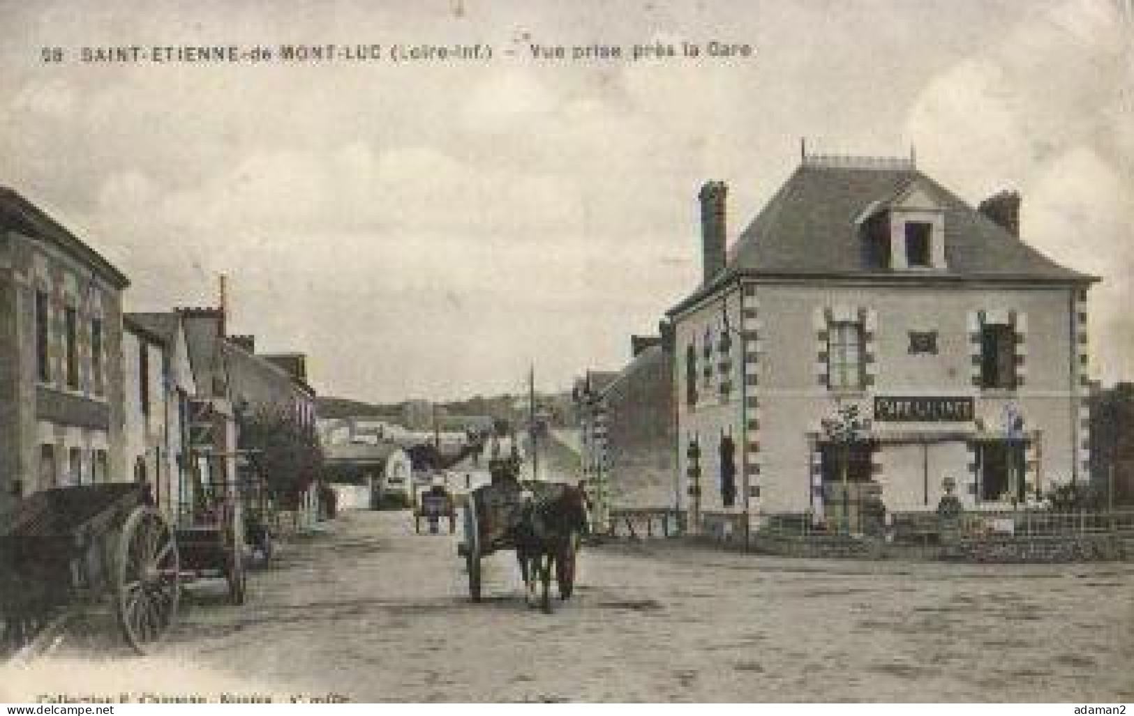 SAINT ETIENNE DE MONTLUC.Vue Pise Près La Gare - Saint Etienne De Montluc