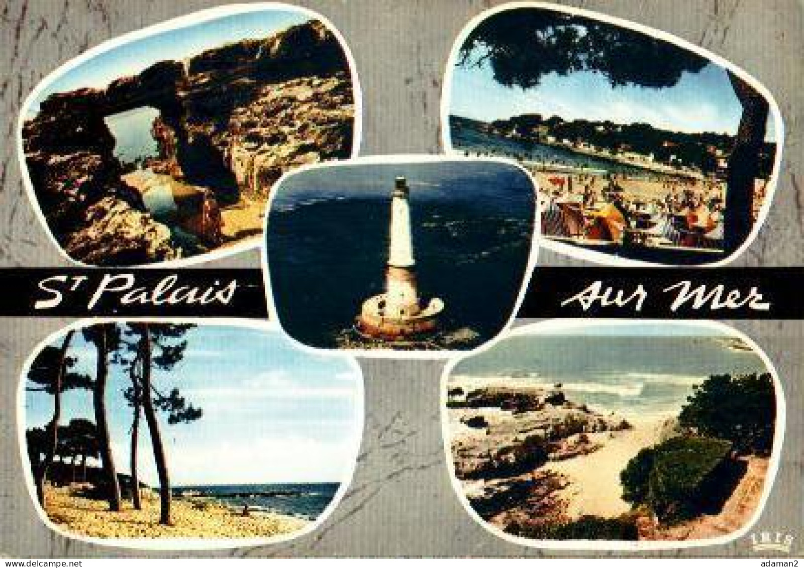 SAINT PALAIS SUR MER. 5 Vues , Le Pont Du Diable , La Plage , Le Phare De Cordouan , ........ - Pont-l'Abbé-d'Arnoult