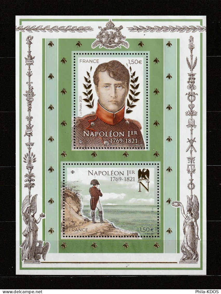 " 200 ANS DE LA MORT DE NAPOLEON BONAPARTE " Neuf ** MNH De 2021. N° F5485 - Napoleon