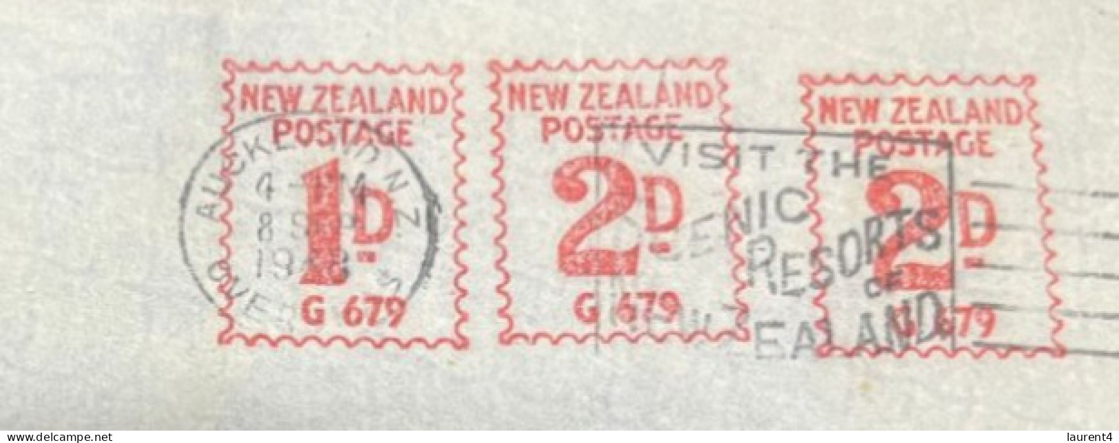 13-9-2023 (1 U 4) New Zealand Letter Posted To Australia (1948 ?)  Via AIR MAIL - Storia Postale