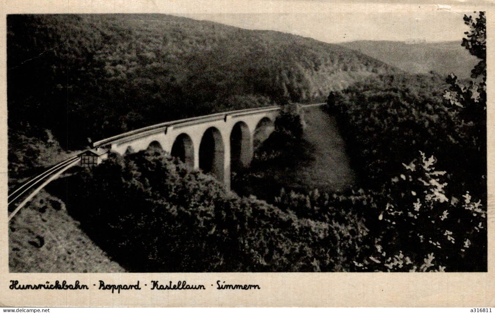 Hunsrückbahn - Boppard - Kastellaun - Simmern - Simmern