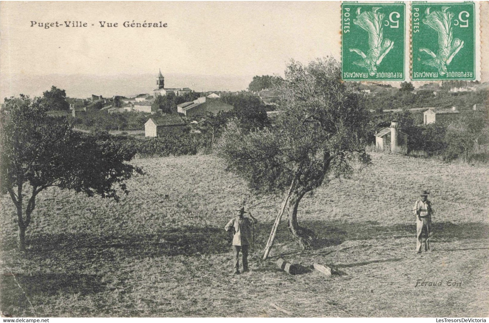 FRANCE - Brignoles - Puget-Ville - Vue Générale - Carte Postale Ancienne - Brignoles