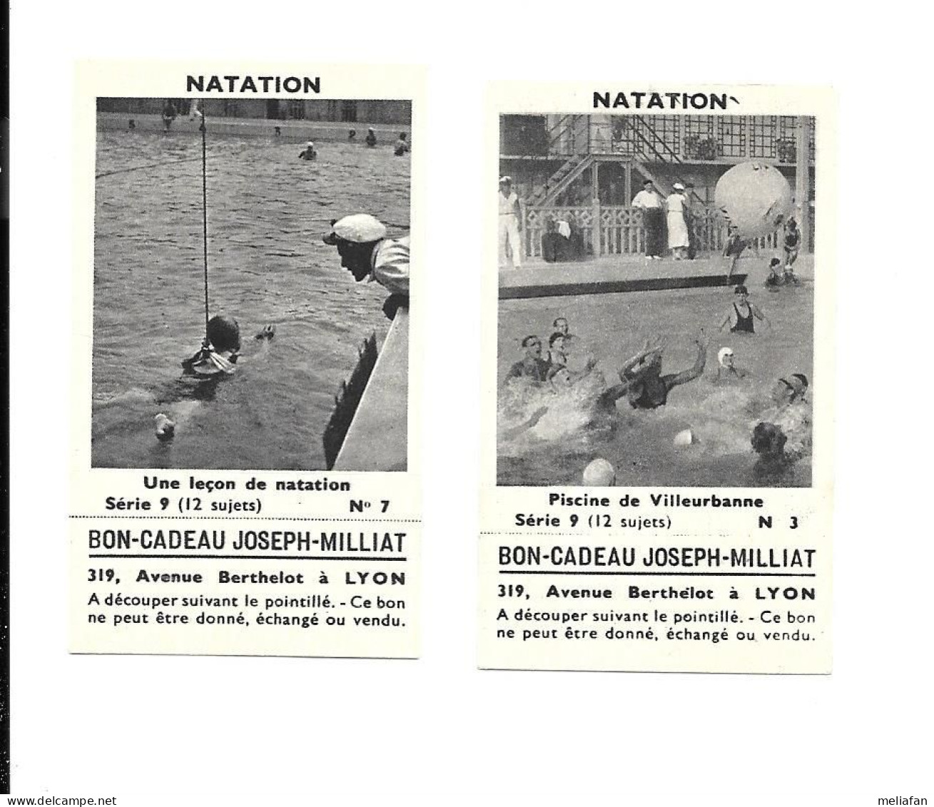 CL08 - IMAGES PATES MILLIAT - NATATION - Swimming