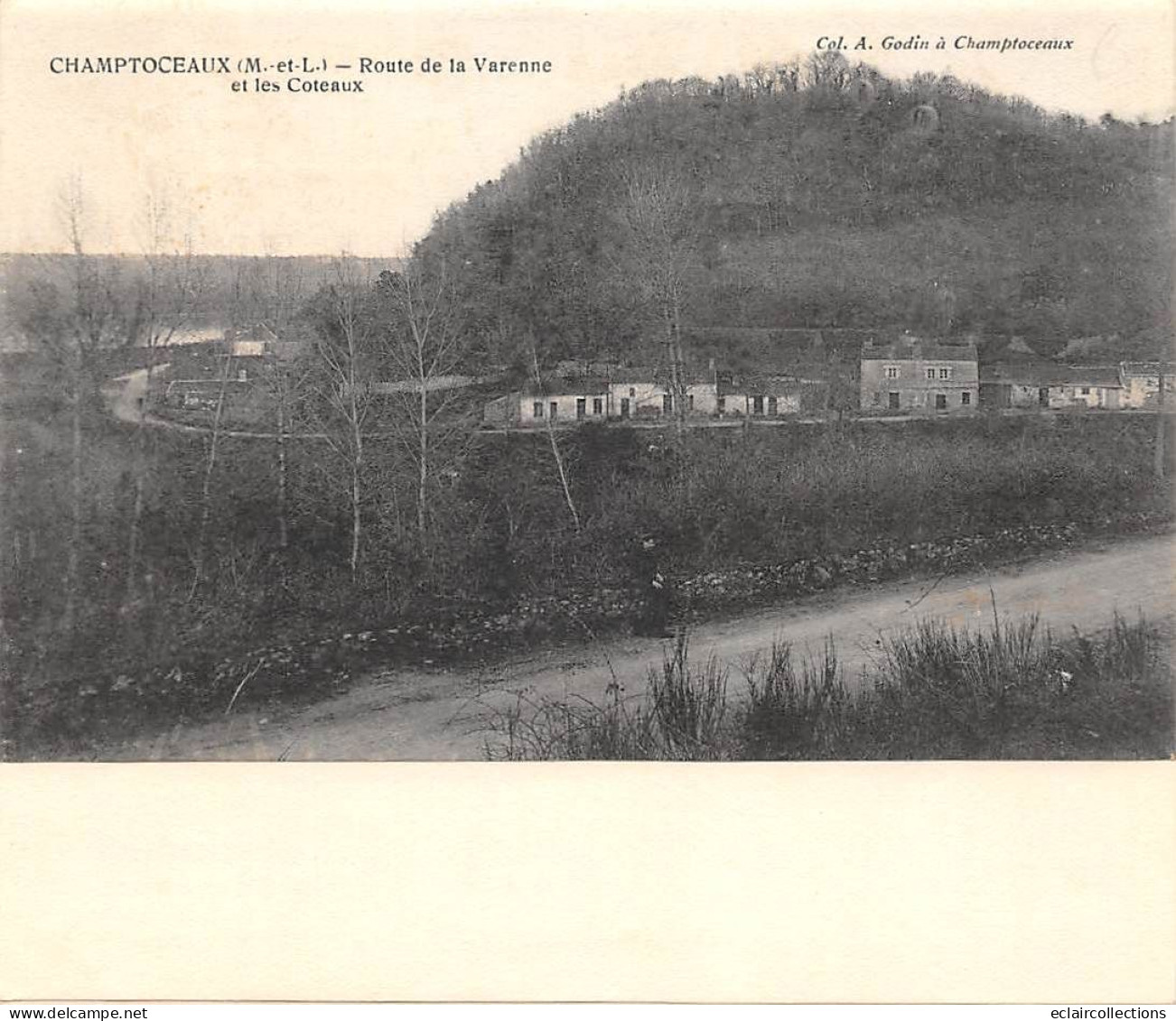 Champtoceaux           49         Route De La Varenne Et Les Côteaux - Décollée -    (voir Scan) - Champtoceaux