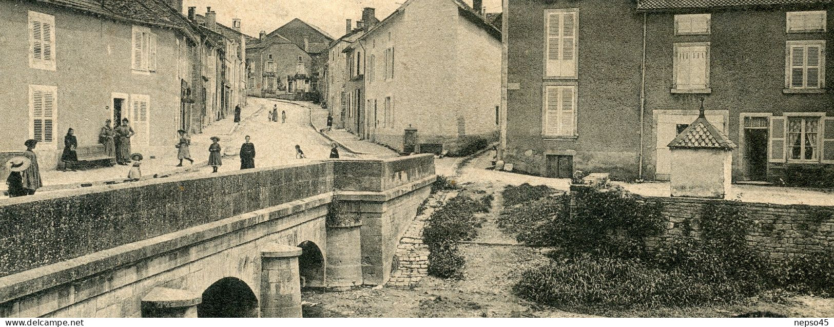 Andelot ( 52 ) Le Pont Du Rognon,carte Animée. - Andelot Blancheville