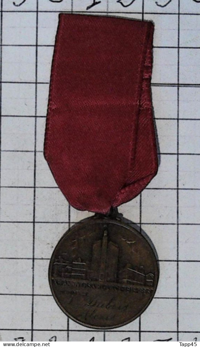 Medaille > Liège > Médaille 10 Ans De L'Union > 1918/1928  > Réf:Cl Belge  Pl 2/ 2 - Belgium