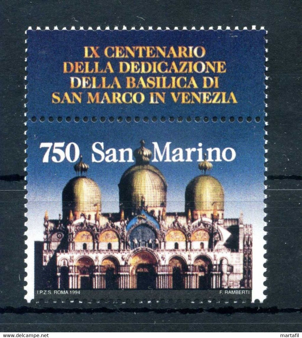 1994 SAN MARINO SET MNH ** Senza Dicitura - Unused Stamps