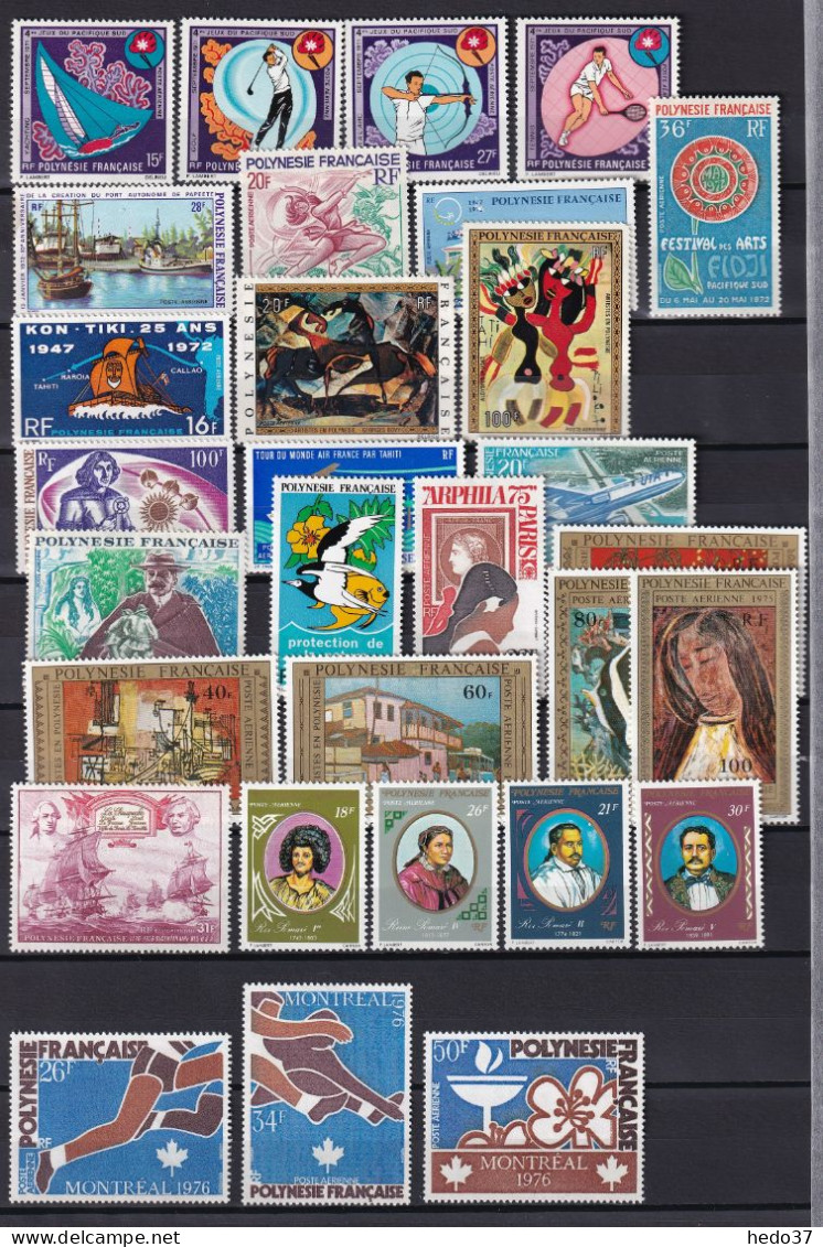 Polynésie Poste Aérienne - Timbres Neufs * Avec Charnière Légère - TB - Cote + 1200€ - Colecciones & Series