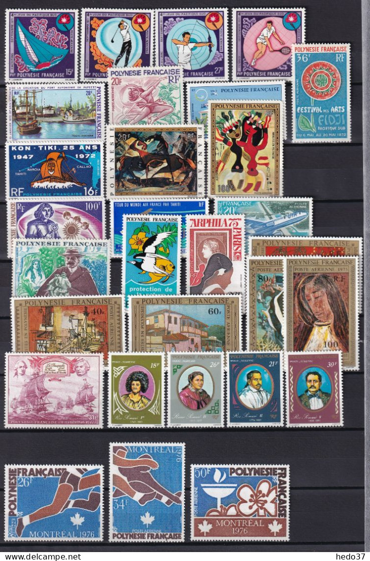 Polynésie Poste Aérienne - Timbres Neufs * Avec Charnière Légère - TB - Cote + 1200€ - Collections, Lots & Séries