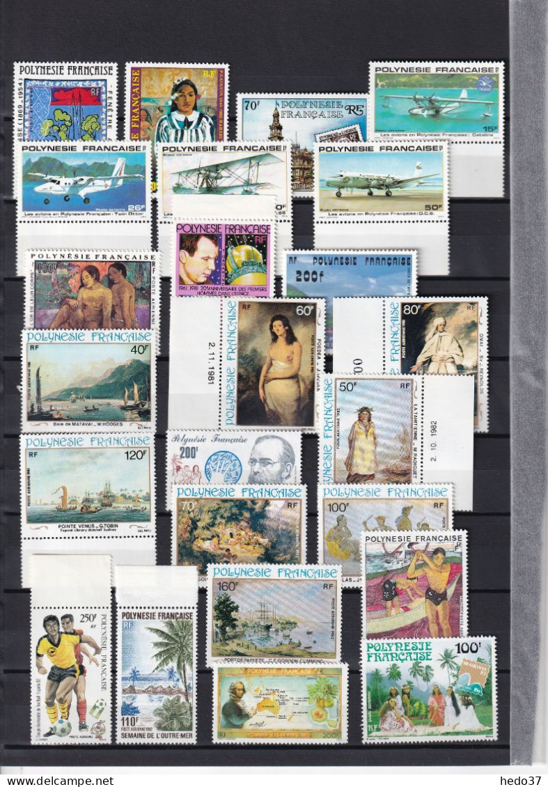 Polynésie Poste Aérienne - Timbres Neufs ** Sans Charnière - TB - Cote 385 € - Collections, Lots & Séries