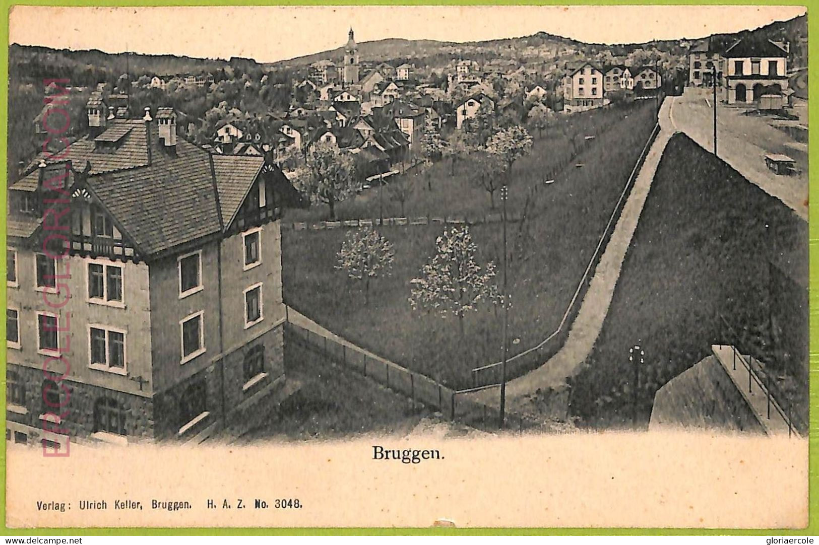 Ad5680 - SWITZERLAND Schweitz - Ansichtskarten VINTAGE POSTCARD - Bruggen - 1935 - Brugg