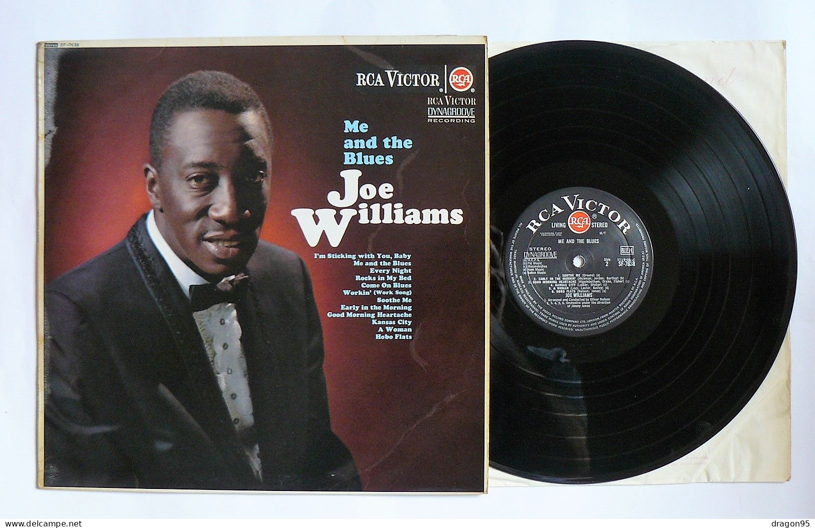 LP Joe WILLIAMS : Me And The Blues - RCA Victor SF-7638 - U.K. - 1964 - Jazz