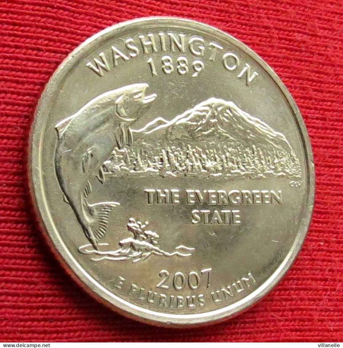 United States USA Quarter 2007 D Washington UNC ºº - Other & Unclassified