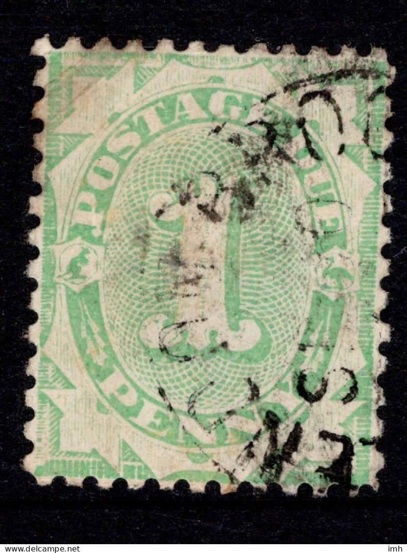 1902 Australia SG D23 1d Postage Due Fine Used. Cat. £4.50 - Segnatasse