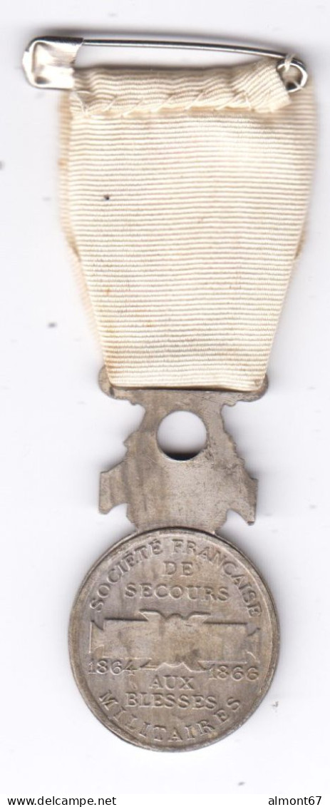 Médaille De La Société De Secours Aux Blessés Militaires - France