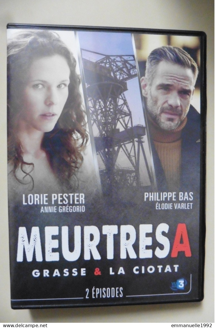 DVD Films TV Meurtres A - Grasse & La Ciotat - Lorie Pester Annie Grégorio Philippe Bas Elodie Varlet - Comme Neuf - TV Shows & Series
