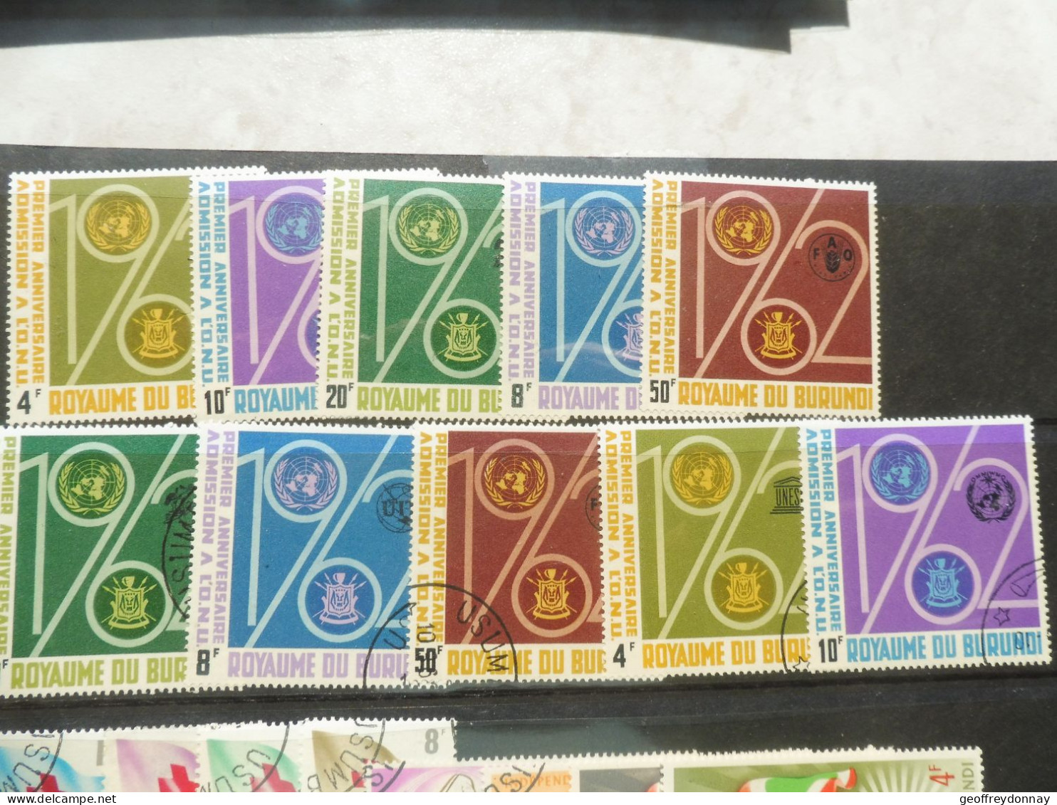 Burundi Serie 64/68 Mnh Neuf ** Et Oblitéré Used Gestempelt  1963 - Nuevos