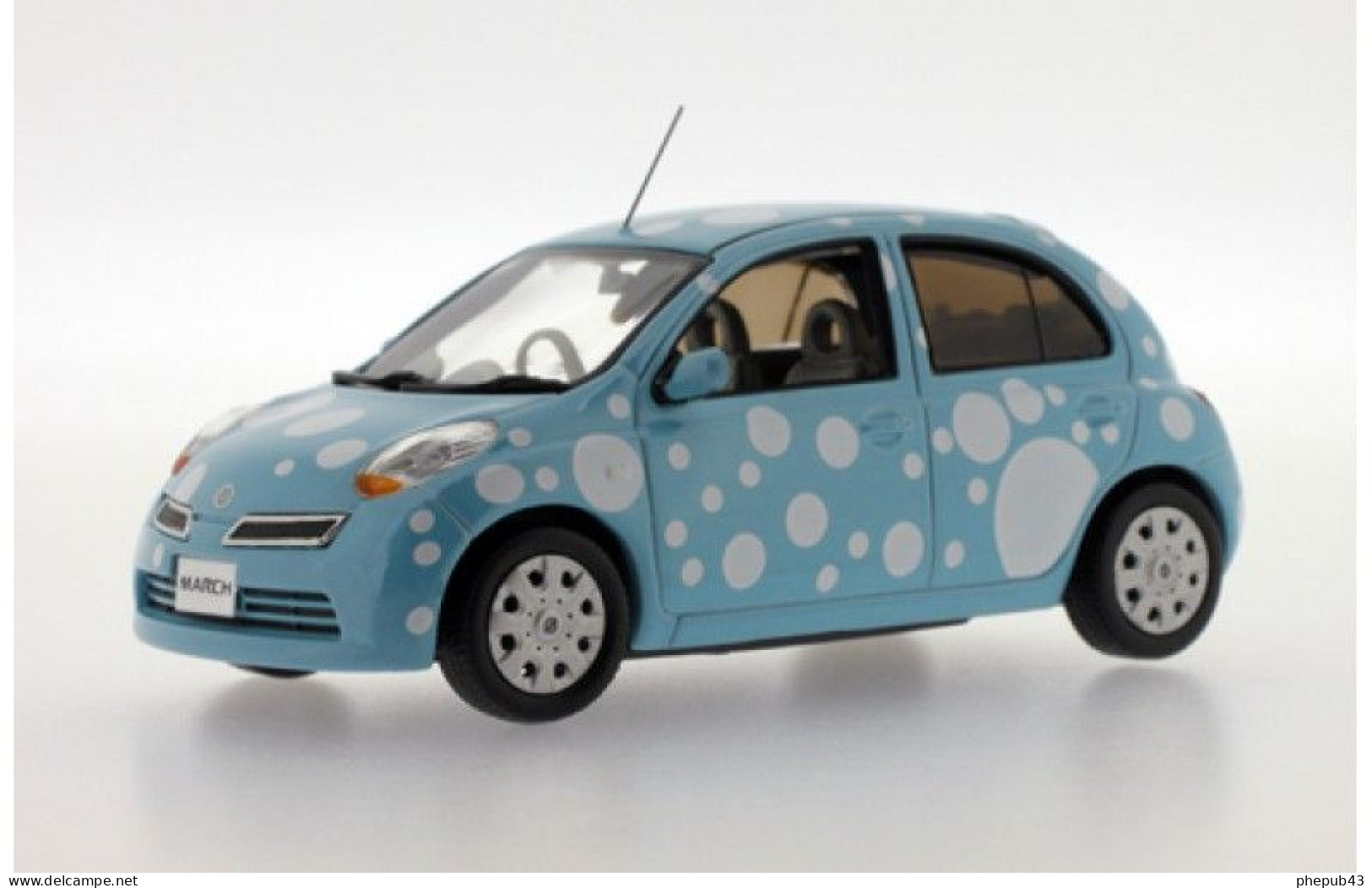 Nissan March - 2010 - Version Bubble Blue - J-Collection - Ixo