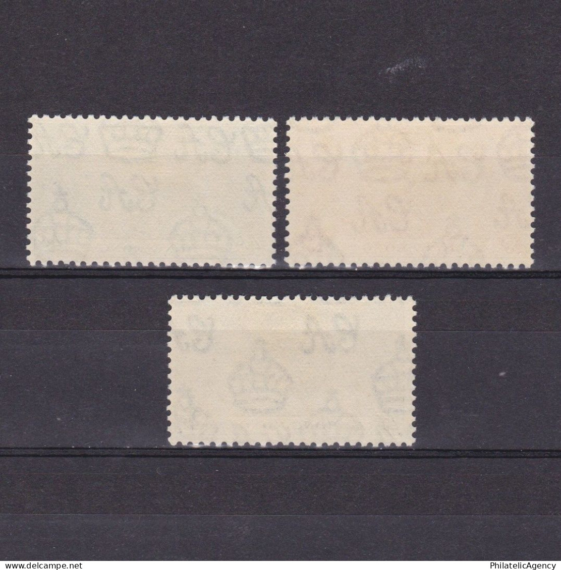 HONG KONG 1937, SG# 137-139, CV £20, Coronation, KGVI, MH - Unused Stamps