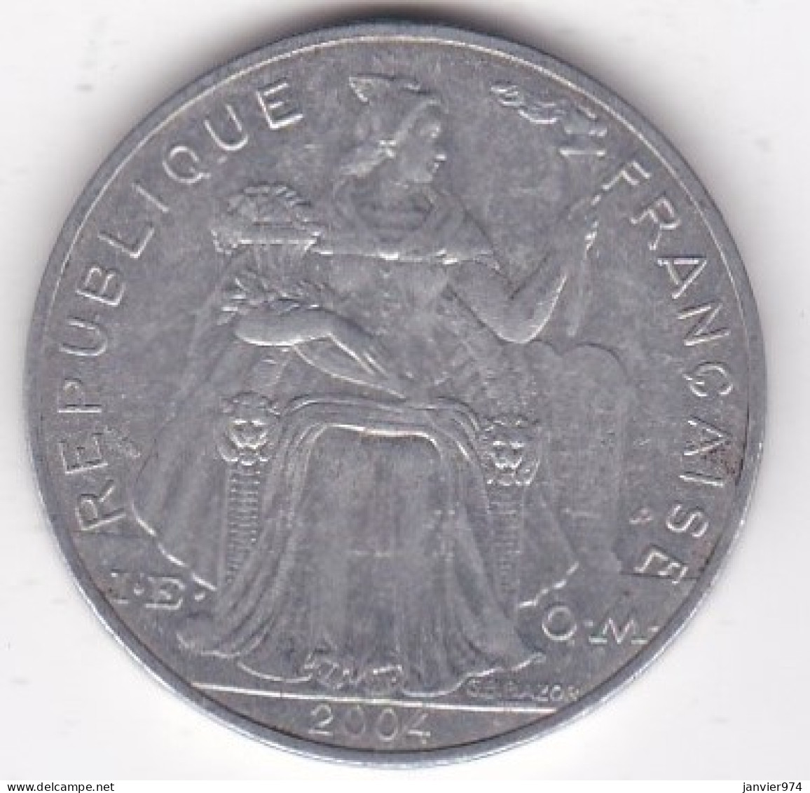 Nouvelle-Calédonie . 5 Francs 2004, En Aluminium, Lec# 81i - Nieuw-Caledonië