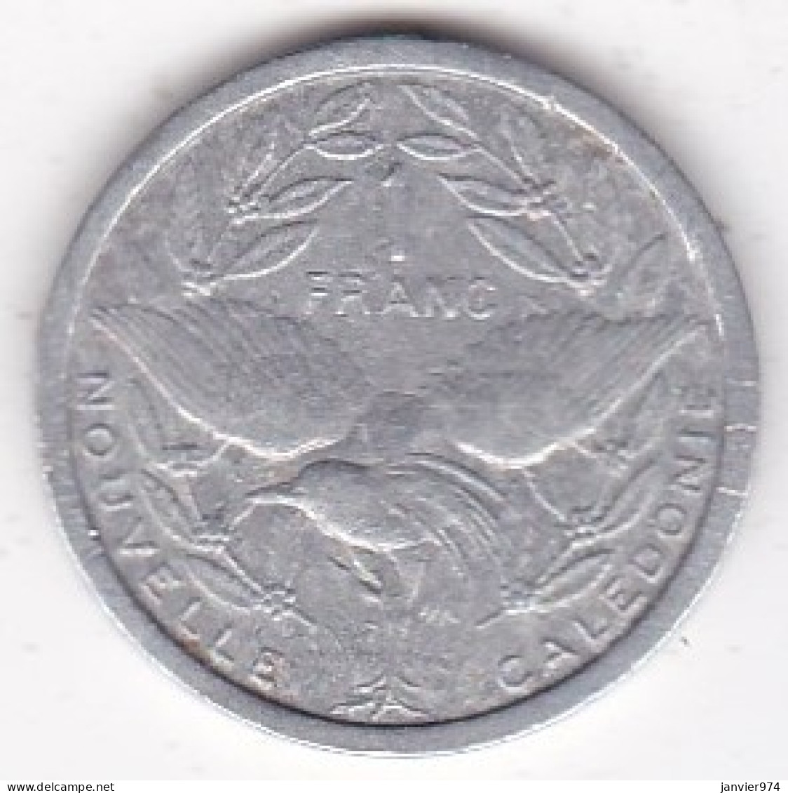 Nouvelle-Calédonie – Union Française. 1 Franc 1949. Aluminium, Lec# 36 - Nieuw-Caledonië