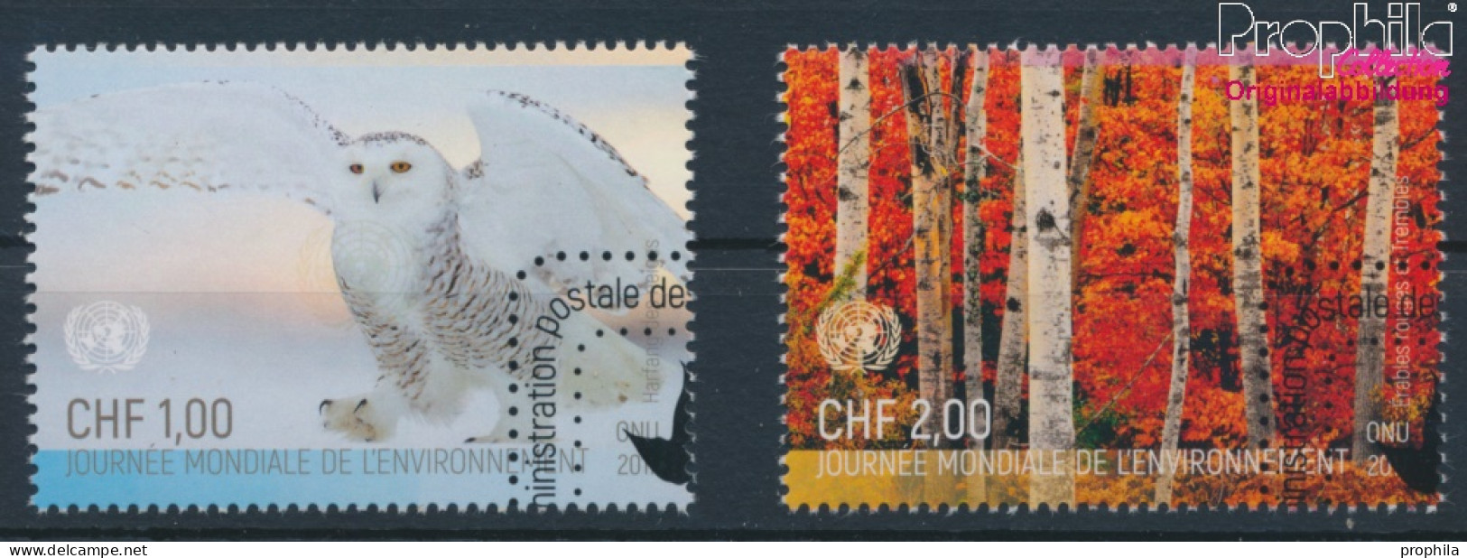 UNO - Genf 1008-1009 (kompl.Ausg.) Gestempelt 2017 Tag Der Umwelt (10196834 - Usati