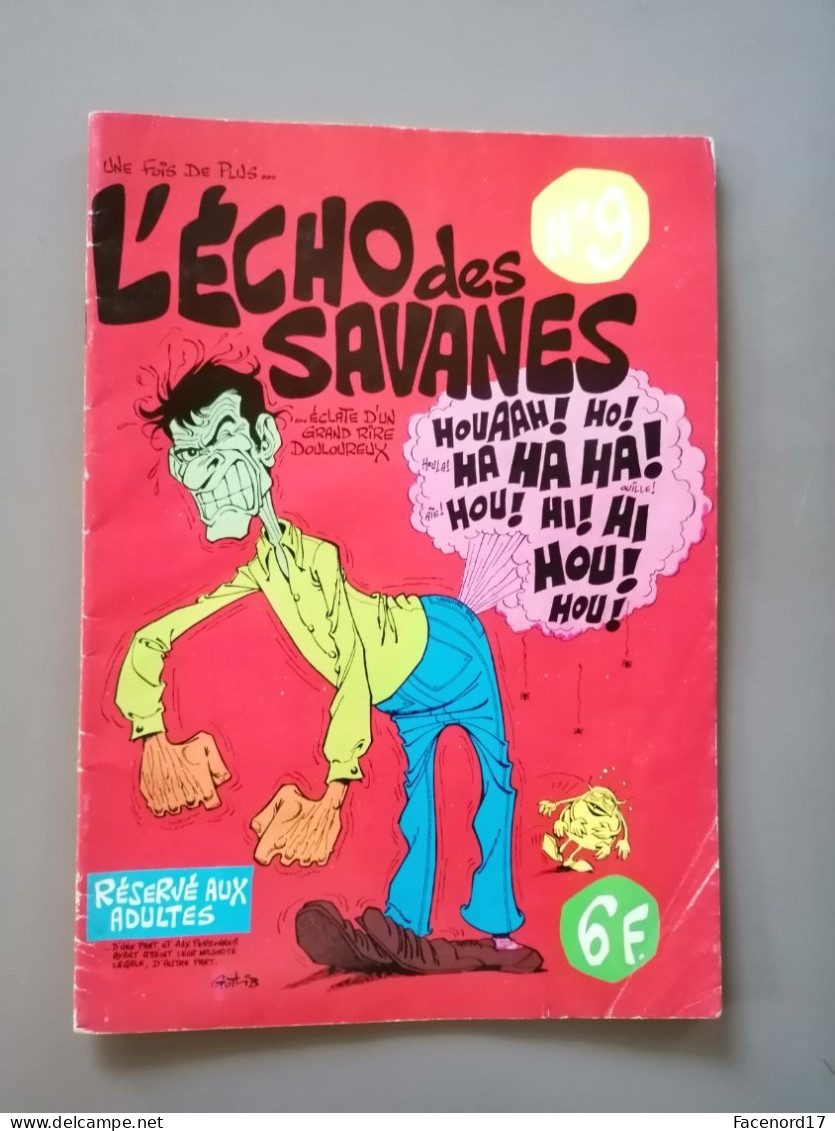 L'écho Des Savanes N°9 1974 - L'Echo Des Savanes