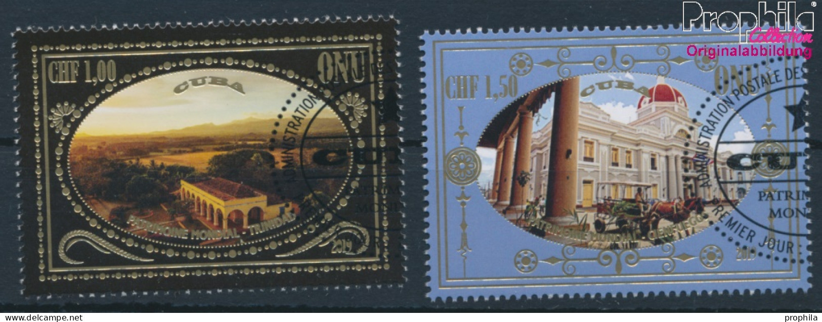 UNO - Genf 1098-1099 (kompl.Ausg.) Gestempelt 2019 UNESCO Welterbe Kuba (10196669 - Gebraucht