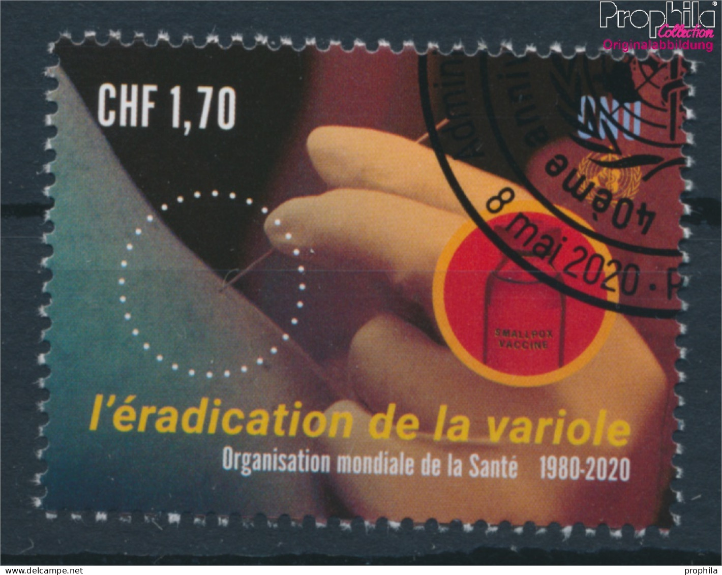 UNO - Genf 1114 (kompl.Ausg.) Gestempelt 2020 Ausrottung Der Pocken (10196640 - Usati