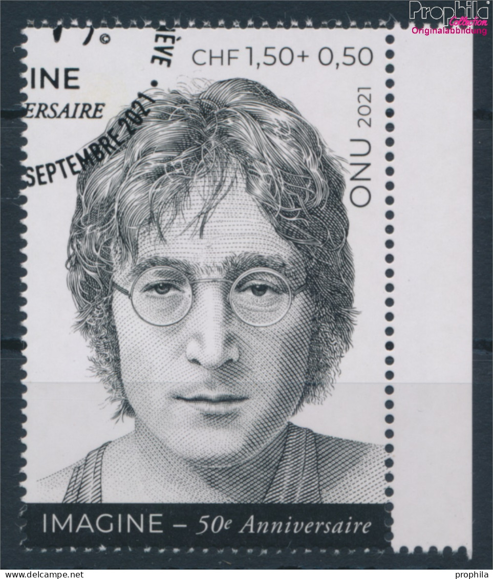 UNO - Genf 1148 (kompl.Ausg.) Gestempelt 2021 Imagine Von John Lennon (10196576 - Usados