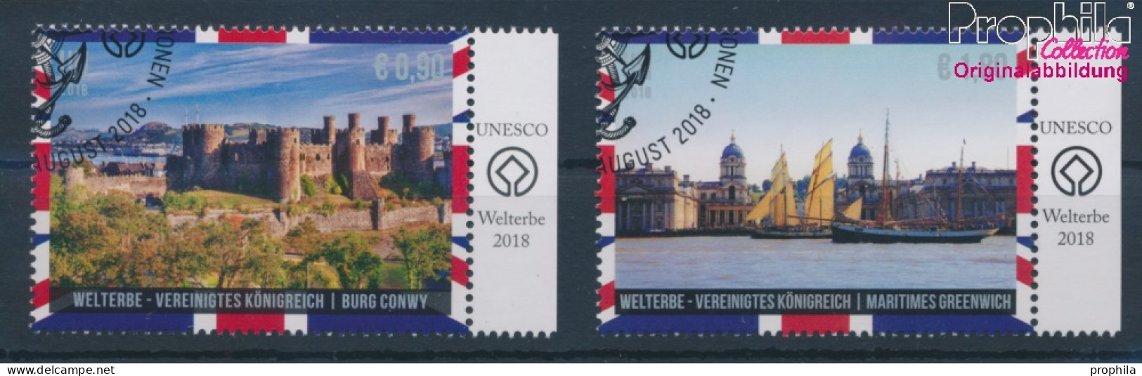 UNO - Wien 1020-1021 (kompl.Ausg.) Gestempelt 2018 Vereinigtes Königreich (10216435 - Gebraucht