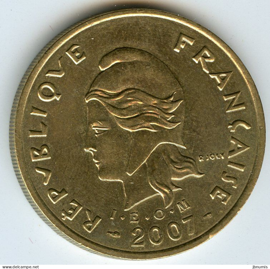 Nouvelle Calédonie New Caledonia 100 Francs 2007 KM 15a - Nouvelle-Calédonie