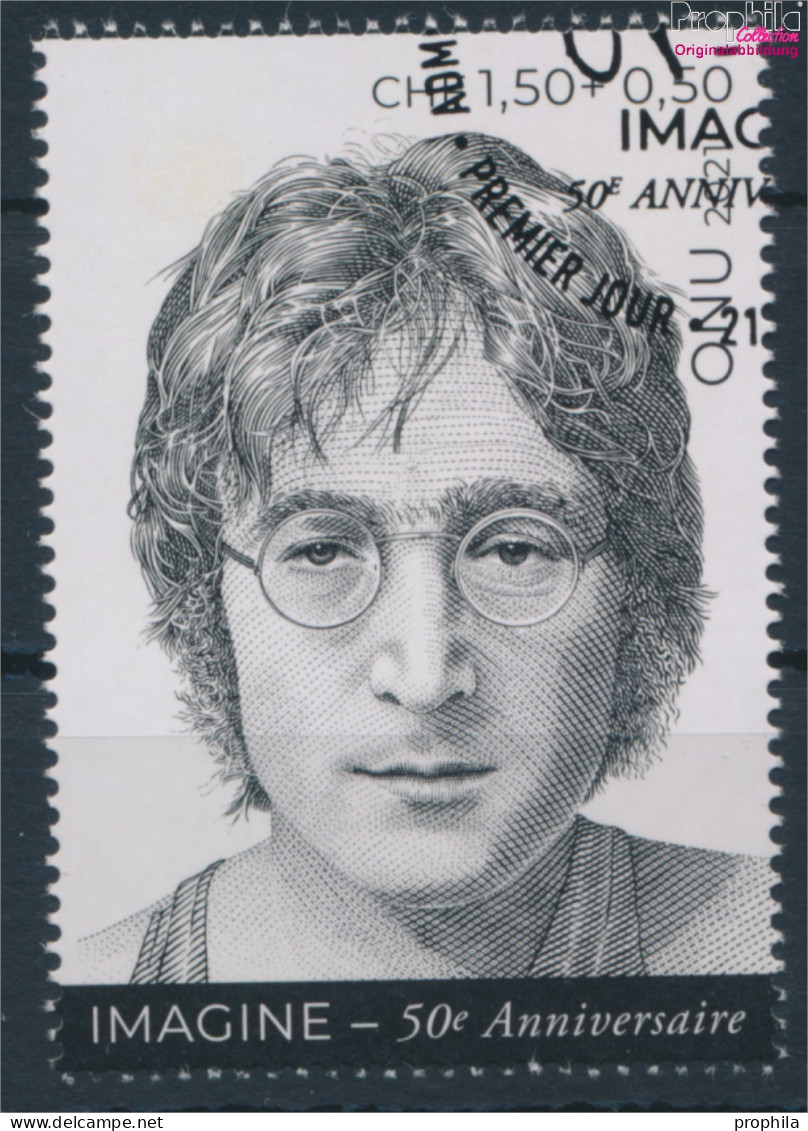 UNO - Genf 1148 (kompl.Ausg.) Gestempelt 2021 Imagine Von John Lennon (10196574 - Oblitérés