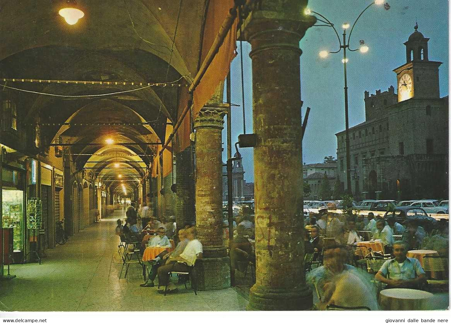 Carpi - Portici Della Piazza - Notturno - H3263 - Carpi