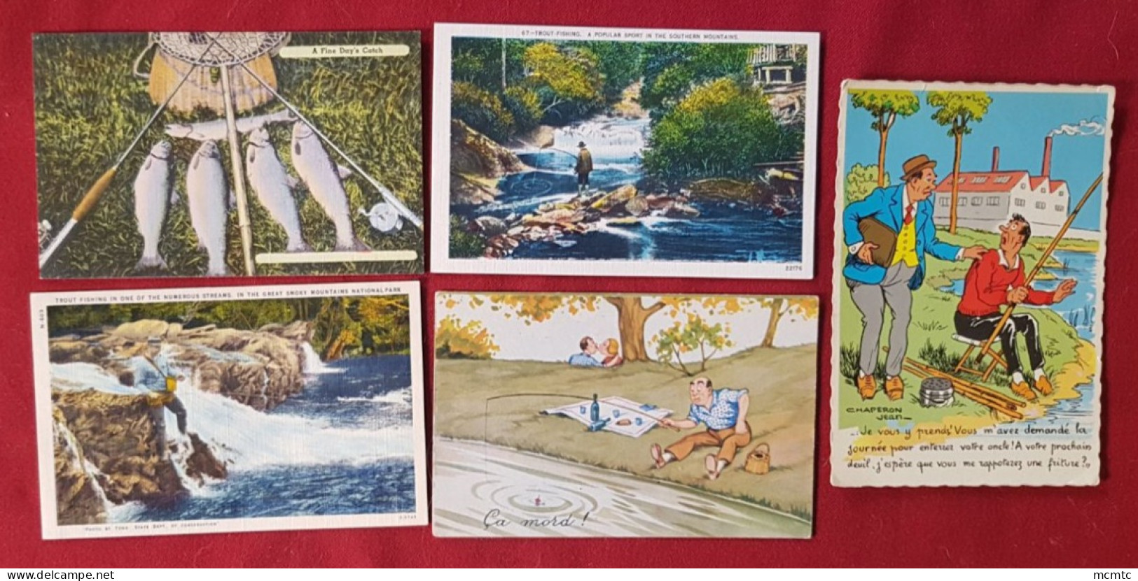 11 Cartes -  Pêches , Pêche , Pêcheur - Pesca