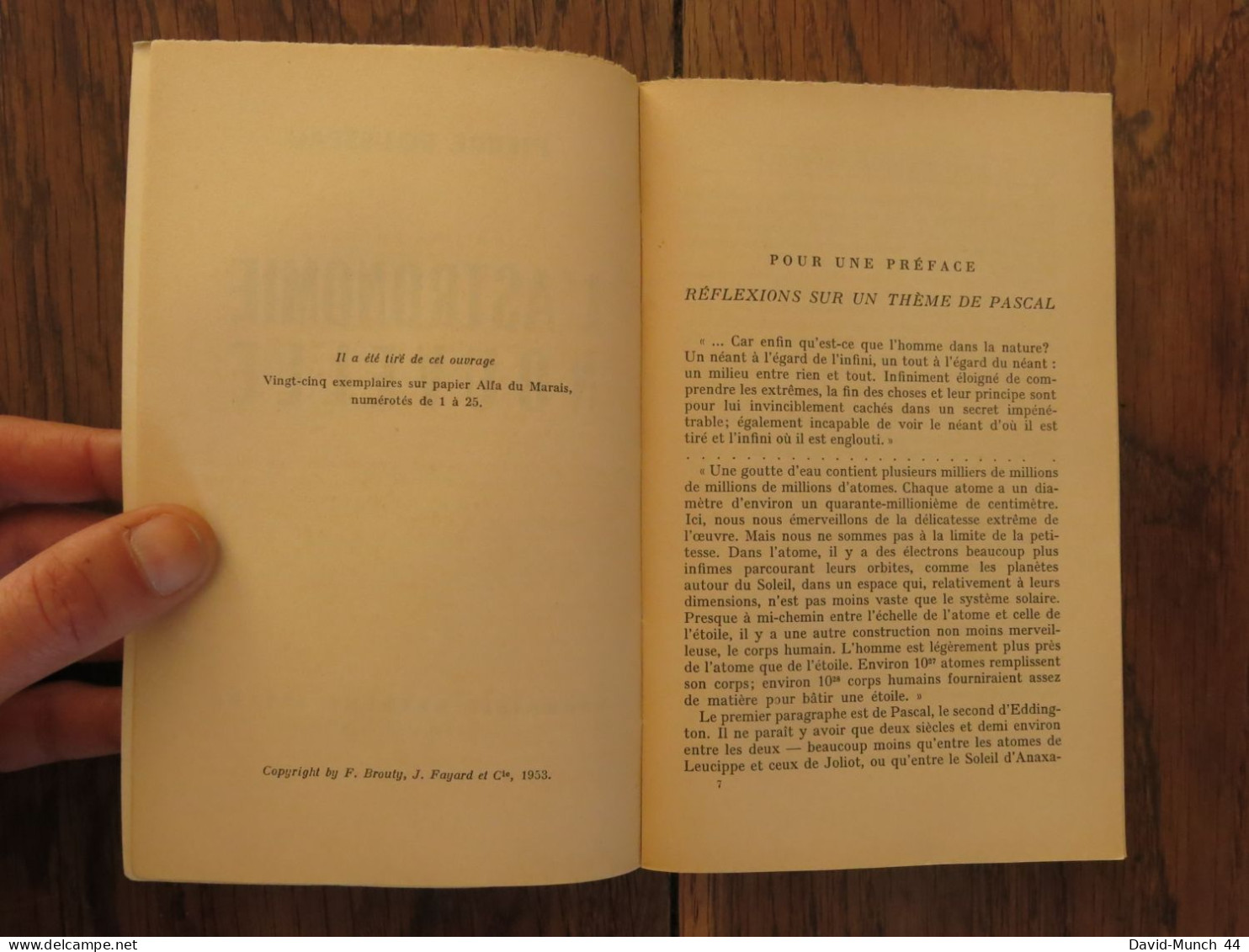 L'astronomie Nouvelle De Pierre Rousseau. Librairie Arthème Fayard. 1953 - Astronomía