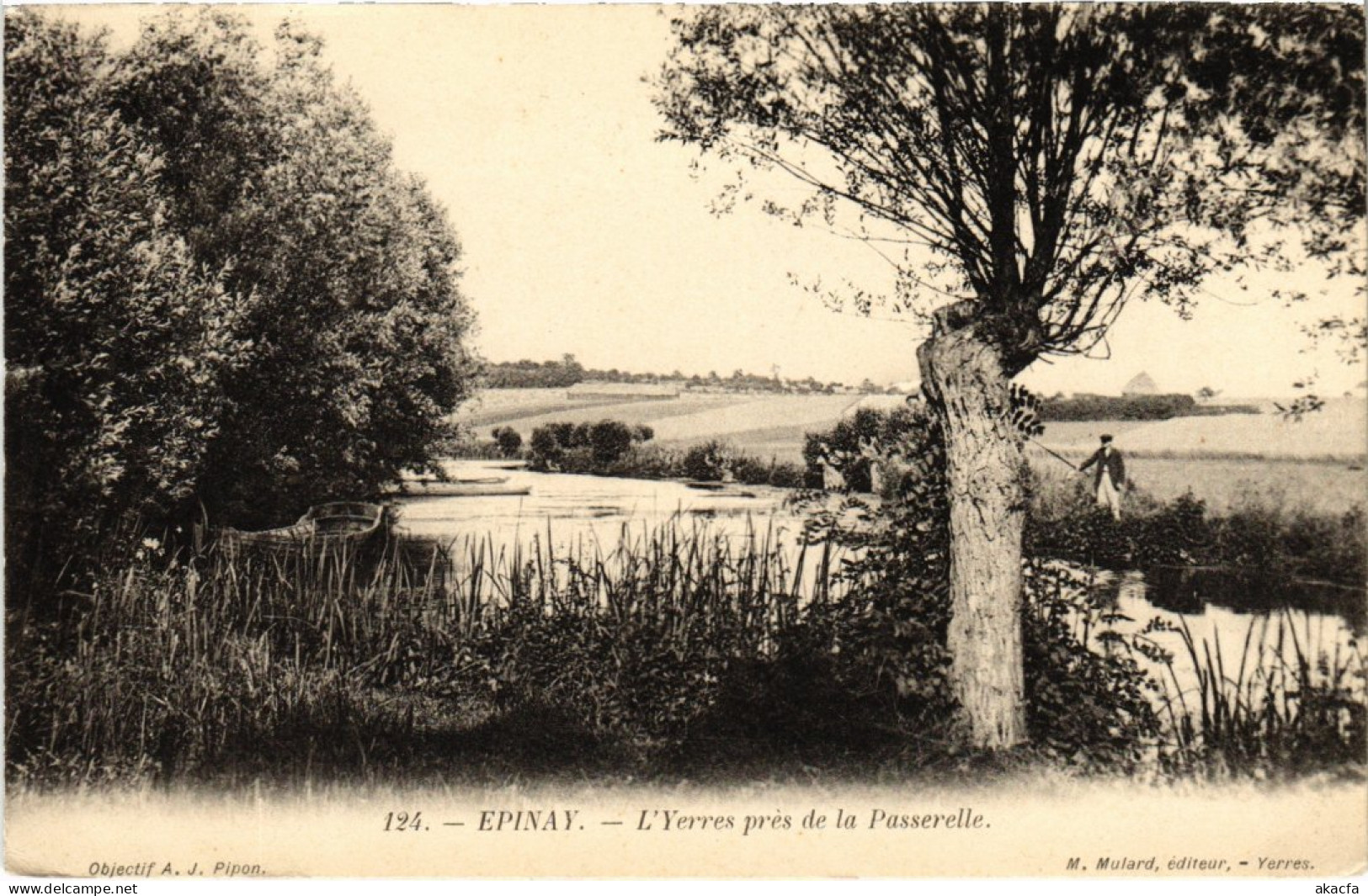 CPA Epinay S Senard Yerres Pres De La Passerelle (1349578) - Epinay Sous Senart