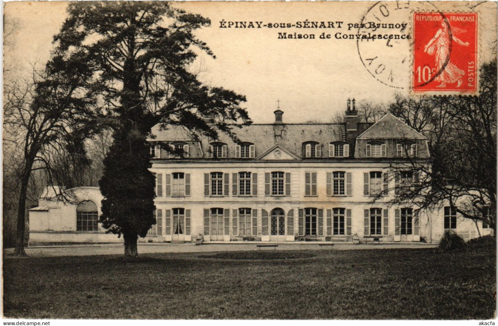 CPA Epinay S Senard Maison De Convalescence Ste Helene (1349584) - Epinay Sous Senart