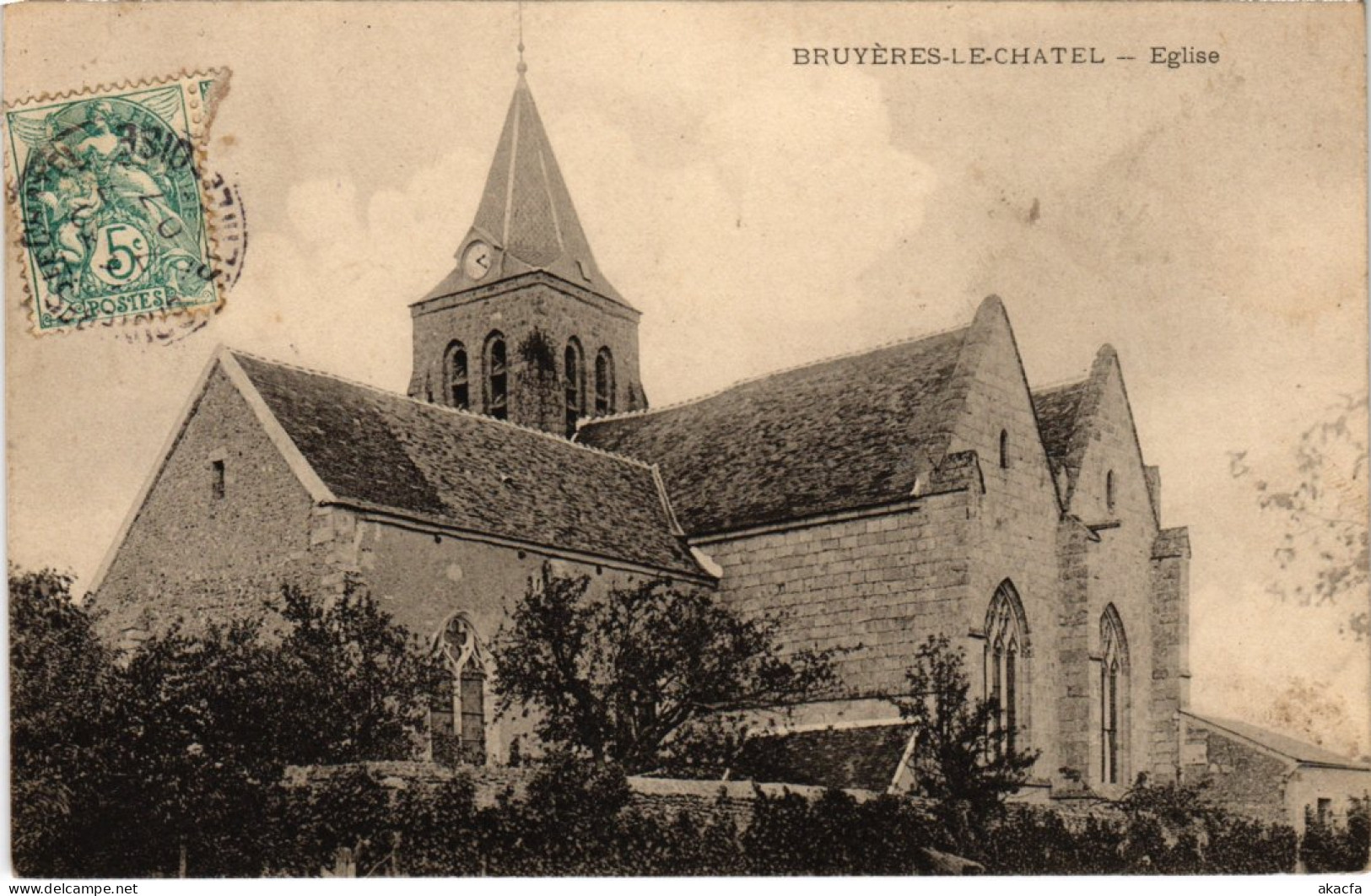 CPA Bruyeres Le Chatel Eglise (1349750) - Bruyeres Le Chatel