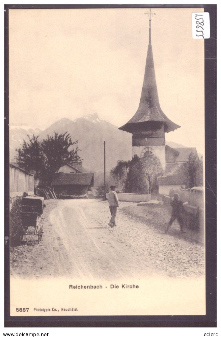 REICHENBACH - DIE KIRCHE - TB - Reichenbach Im Kandertal