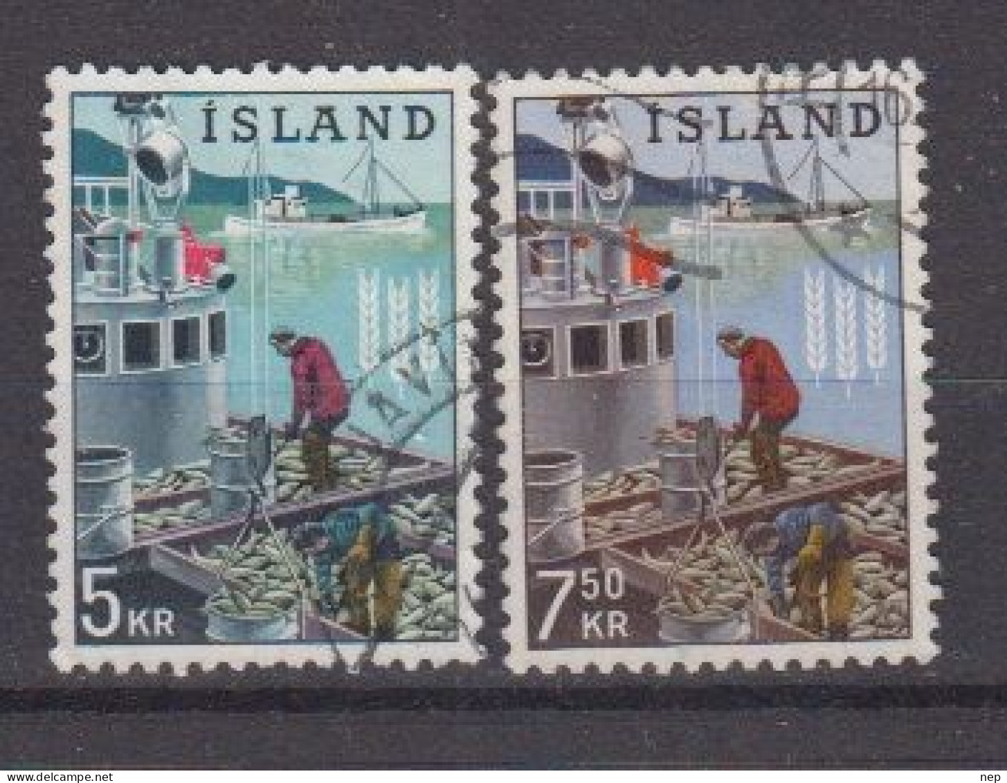 IJSLAND - Michel - 1963 - Nr 370/71 - Gest/Obl/Us - Used Stamps