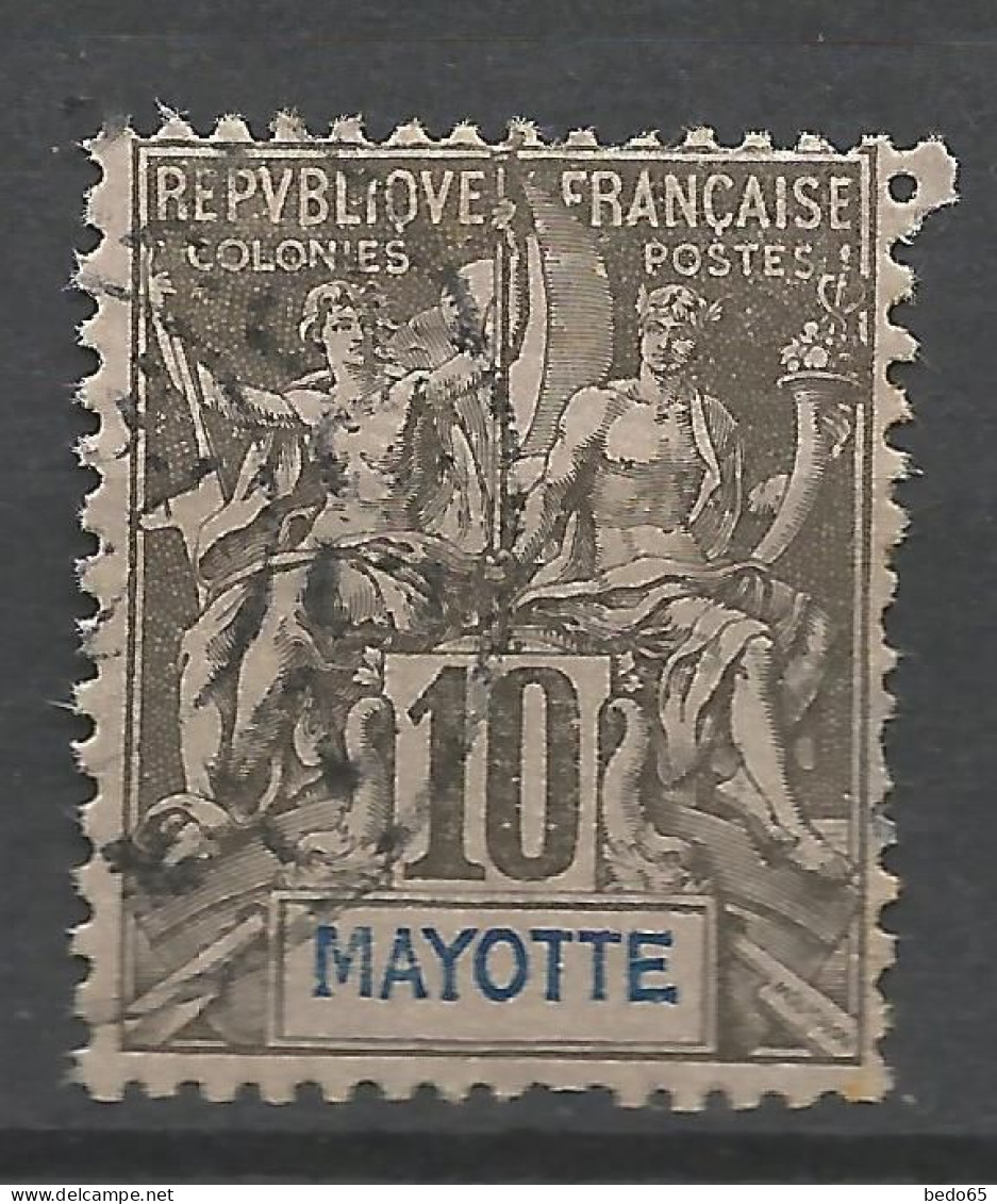 MAYOTTE N° 5 OBL Aminci / Used - Oblitérés