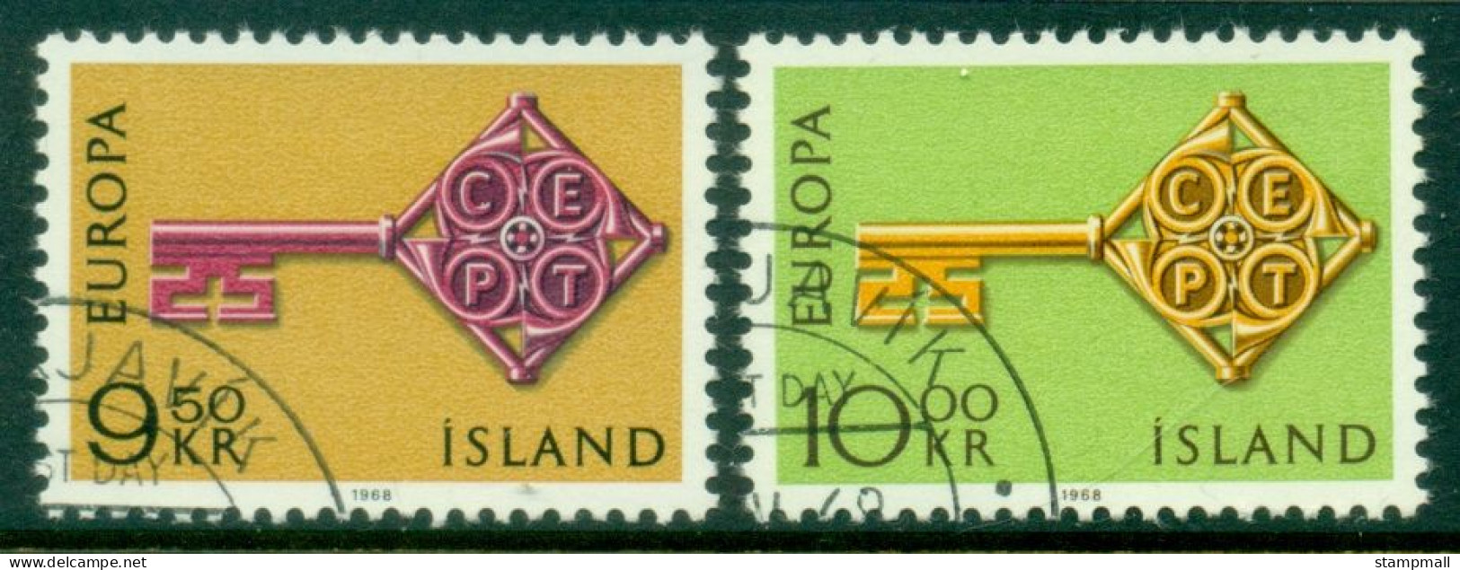 Iceland 1968 Europa CTO - Used Stamps