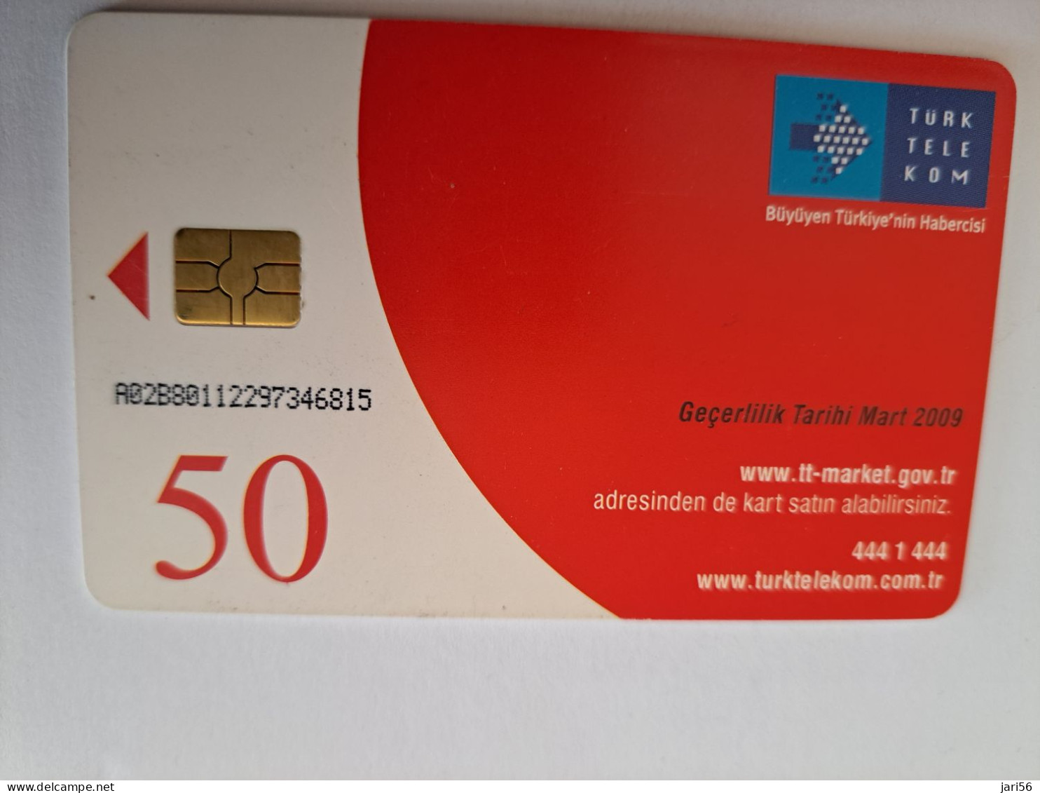 TURKIJE / 50 UNITS/ CHIPCARD/ TURKISH AIR FORCE  / DIFFERENT PLANES /        Fine Used Card  **15417** - Turkey