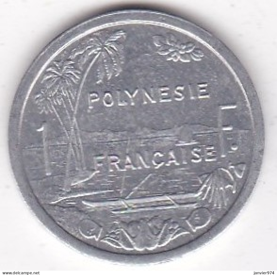 Polynésie Française . 1 Franc 1996, En Aluminium, Lec# 22 - French Polynesia