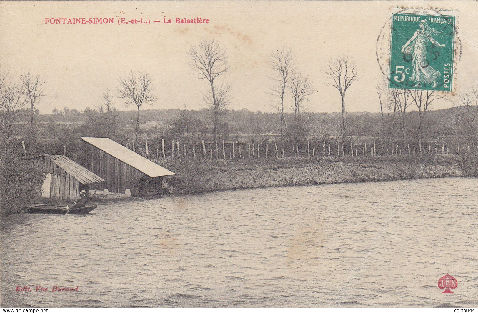 28 - FONTAINE SIMON : La Balastière. - Courtalain