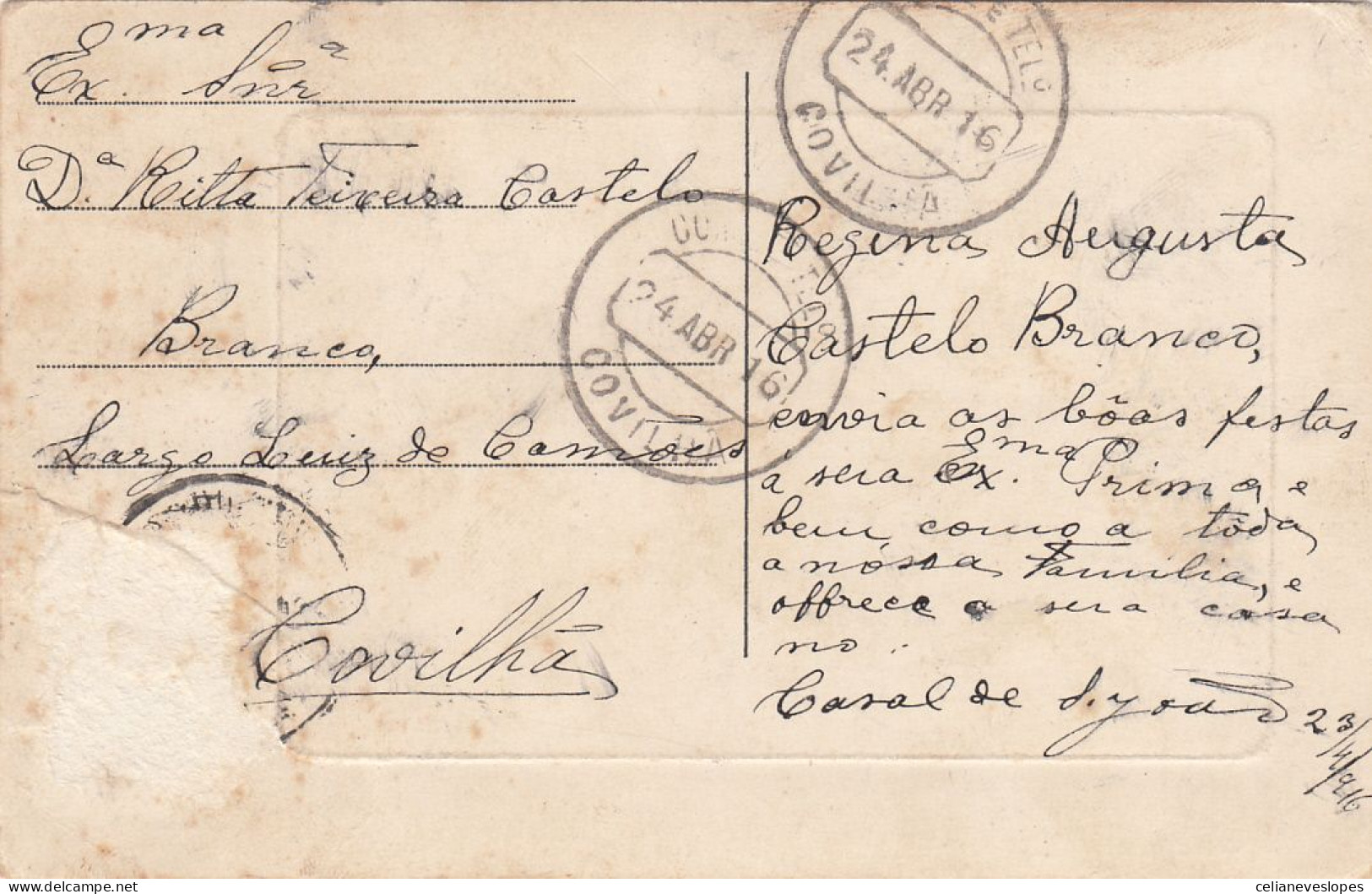 Portugal, Postal (55),  Bragança, Torre De Menagem - Bragança