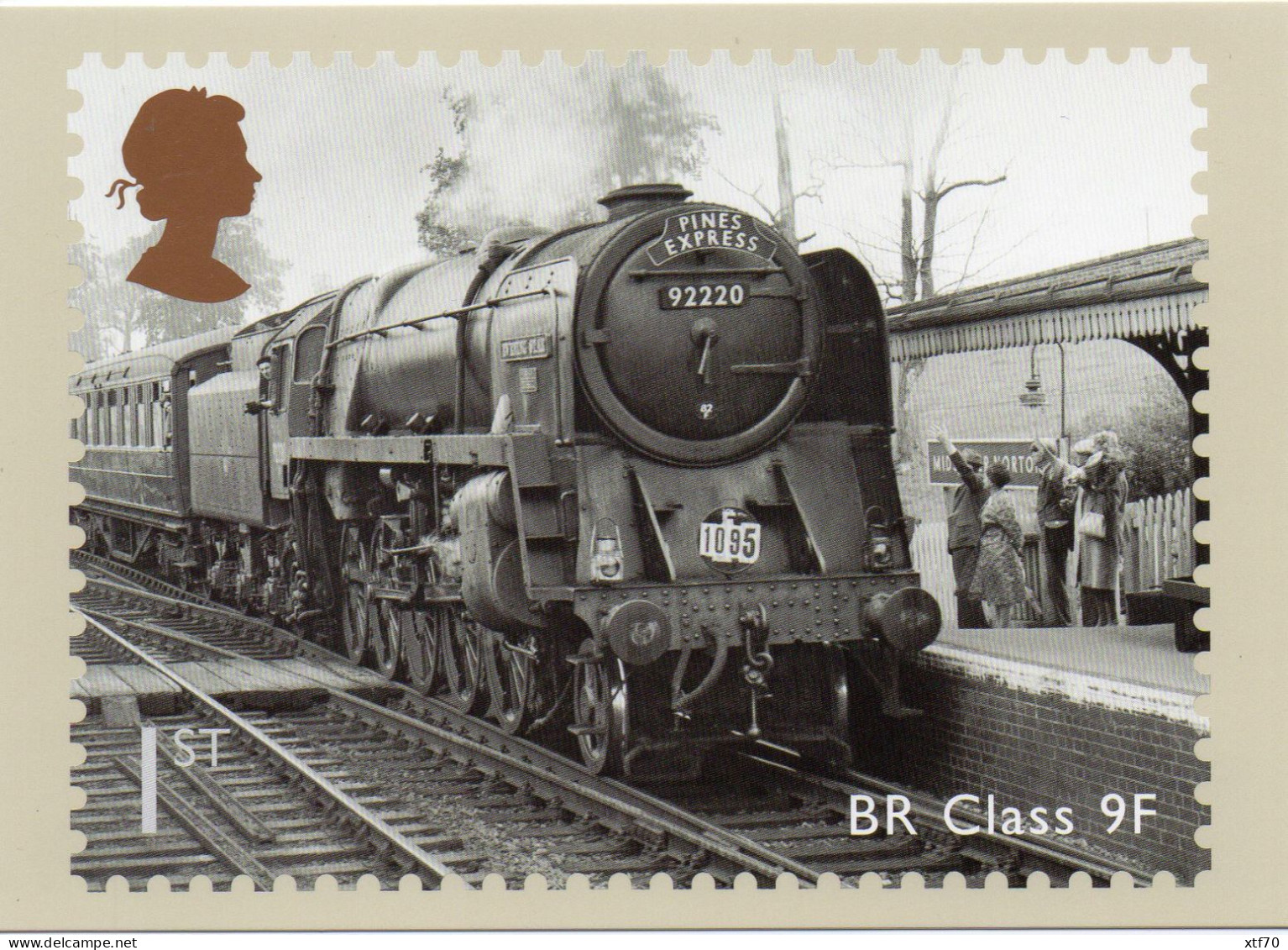 GREAT BRITAIN 2010 Great British Railways Mint PHQ Cards - Tarjetas PHQ