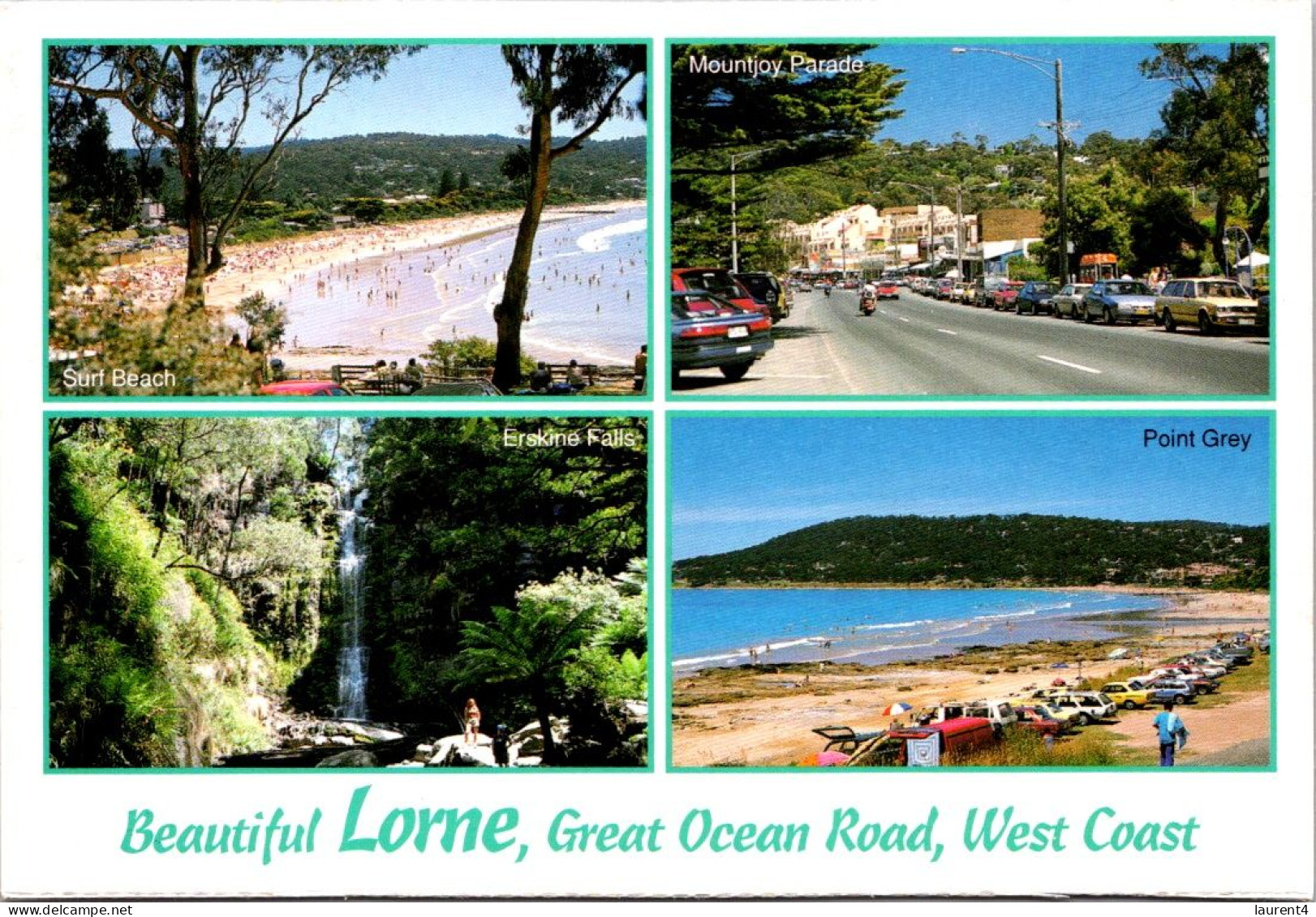 17-9-2023 (1 U 21) Australia - VIC - Lorne (2 Postcards) - Other & Unclassified