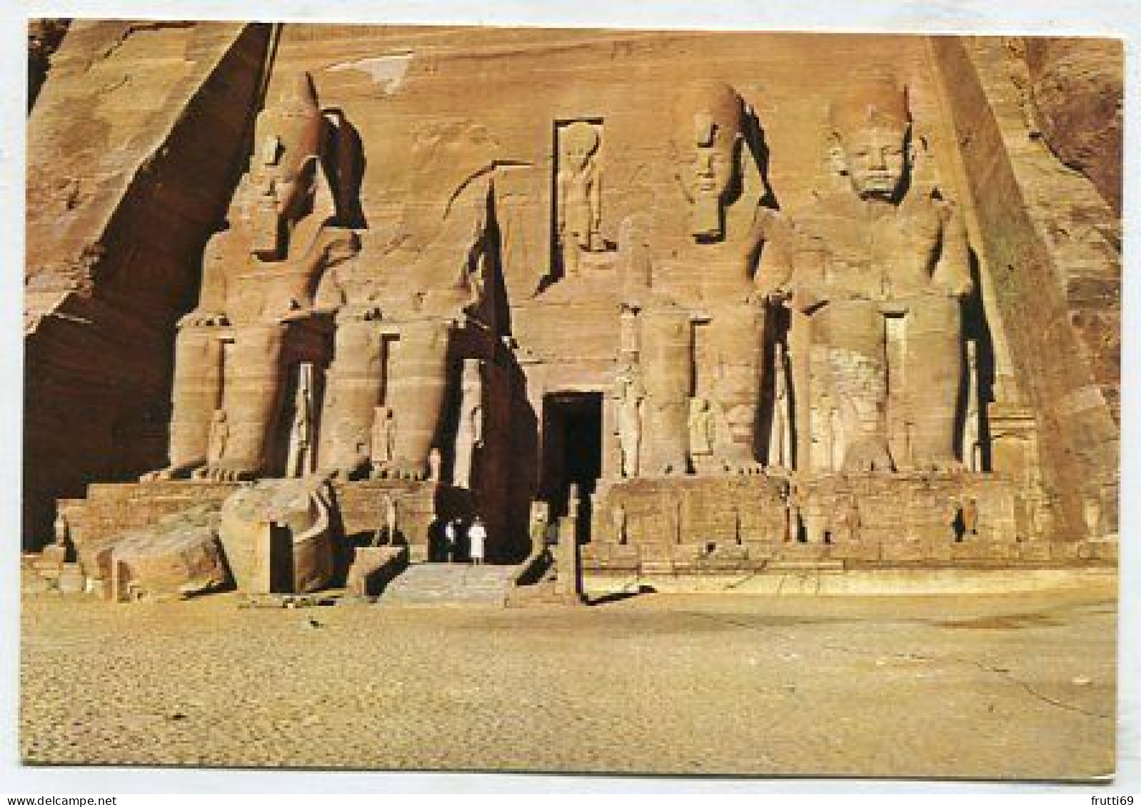 AK 164086 EGYPT - Abu Simbel - The Ramses II Colossi - Tempel Von Abu Simbel